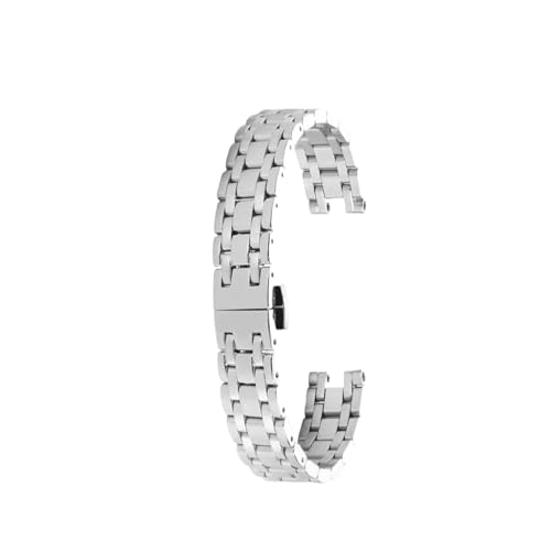 Bracelet à encoche 12mm en acier inoxydable compatible Tissot T126.010
