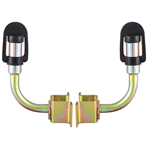 D-TECH 2 Piezas Soporte luz giratoria,Soporte rotativo Universal,Con Cable de conexión,Norma DIN 14620,Soporte para lámpara giratoria,Soporte rotativo para tractores,Vehículos agrícolas(DTB205)