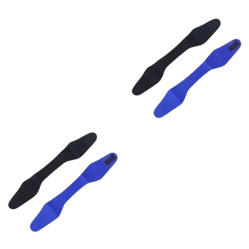 BESPORTBLE 2sets Adjustable Kids' Swimming Headband Ear Wrap for Swimming Diving Yoga Safe Ear Protection (Dark) 2pcs*2