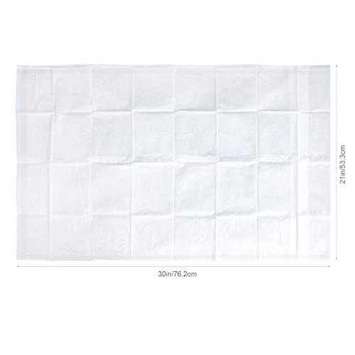 disposable pillow case coverspack of 100bulk pillow cases for medical hospital travelpaper pillow cases disposable 21 width x 30length white