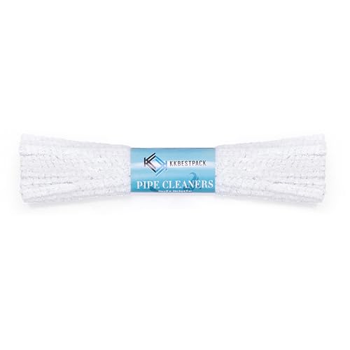 Kkbestpack Soft Pipe Cleaners Craft, 44 Count