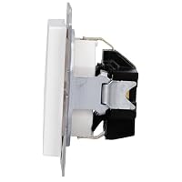 10x JUNG A1520WW SCHUKO® Steckdose Alpinweiß Serie A – Ansicht 3