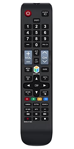 New BN59-01198X Replace Remote fit for Samsung TV UN32J5500AF UN32J6300AF UN40J5500AF UN40J6300AF UN40JU6500F UN40JU650DF UN48J5500AF UN48J6300AF UN48JU6500F UN50J5500AF UN50J6300AF UN50JS7000F