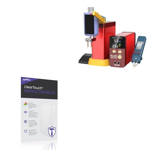 Image of BoxWave Screen Protector Compatible with Seesii 801D SPOT Welder 12KW Capacitor - ClearTouch ImpactShield (2-Pack), Impenetrable Screen Protector Flexible Film