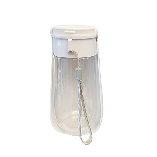 XAGMODSHN Dog Water Bottle 450ml Dog Travel Water Bottle with Dispenser Drinking Bowl for Outdoor Walking Travelling