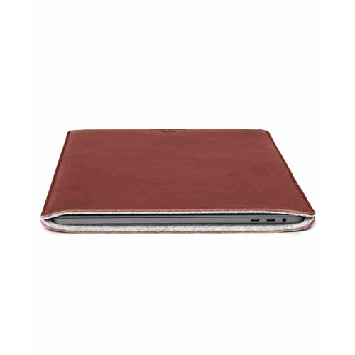 Woolnut 360133 Macbook Pro 15 (2016-2019) Sleeve, Cognac (Wnut-Mbp15-S-133-Cb) #TOP3
