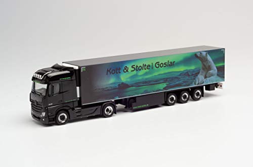 Tracteur Mercedes-Benz Actros herpa frigorifique Kott & Stolte Goslar au 1/87