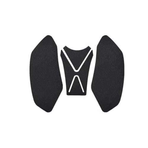 Protector antideslizante de tanque para Aprilia RSV4 negro con diseño espina pescado
