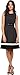 Calvin Klein Women's Sleeveless Belted Color-Block Dress