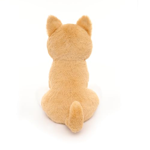 WEIGEDU Japanese Akita Shiba Stuffed Animal Plush Toy, 13 inches