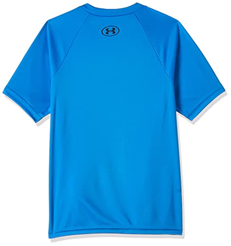 Image of Under Armour Boys' Tech Hybrid Printed Fill Short-Sleeve T-Shirt