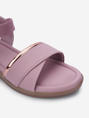 Image of SKOLL Wedges Heels Sandals For Women, Comfortable Heel, Ankle Straps