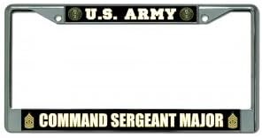 U.S. Army Command Sergeant Major Frame