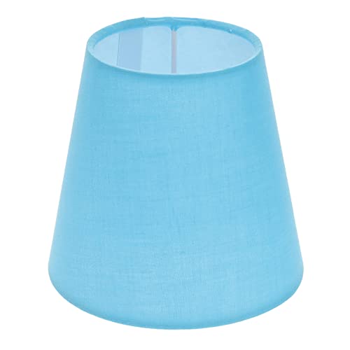 Lurrose Barrel Fabric Lampshade Cloth Shade Wall Covers Replacement Shade for Table Floor Pendant, Blue, 14X14X13CM, 5576S73SI8911XFAQ by Lurrose - Used condition - US$7.72