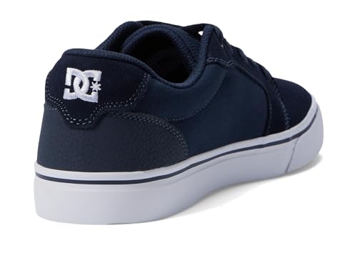 Image of DC Men's Anvil Casual Skate Shoe DC Navy /White 7