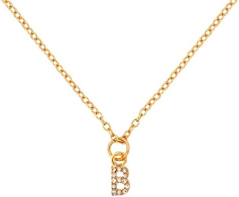 Mini Crystal A-Z Initial Letters Charms 