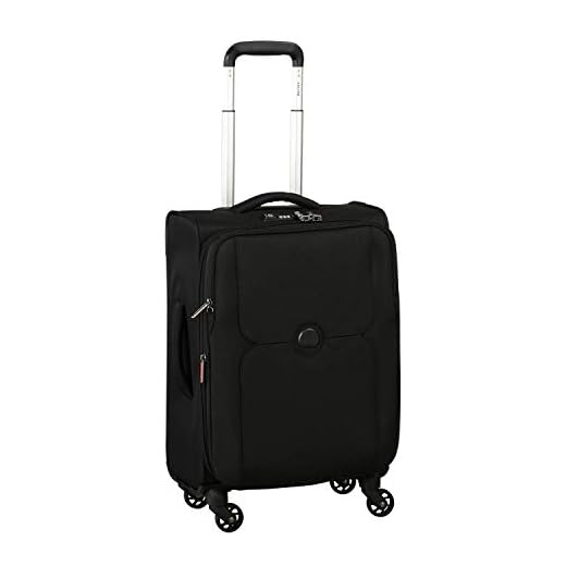 Delsey Mercure, Luggage Carry On Unisex Adult, Negro (schwarz), 55 Centimeters