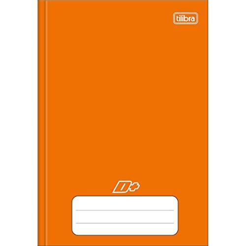 Tilibra - Caderno Brochura Capa Dura 1/4 140mm x 200mm D+ Laranja 96 Folhas Tilibra - Caderno Brochura Capa Dura 1/4 140mm x 200mm D+ Laranja 96 Folhas