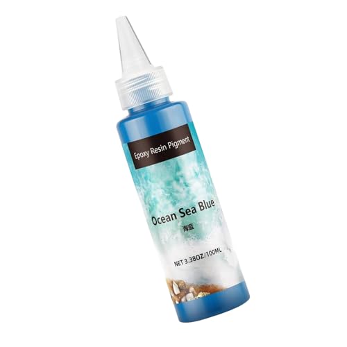 Juego de pigmentos de resina epoxi de 100 ml con colores de alta concentración de resinas opacas para efectos UV y celulares, tinte de alta concentración