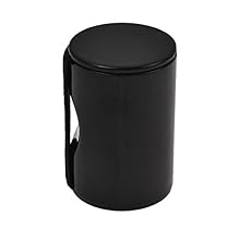 Rhythm Sand Shaker Finger Ring Music Ring Plastic Finger Shot for Ukulele Guitar Banjo Black Composite steel balls inside, musical sound with the shake of your hand. Polished handle bar is smooth.