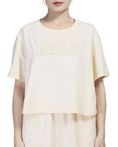 Camiseta NHL Pro Standard de mujer color cáscara de huevo ideal para looks urbanos