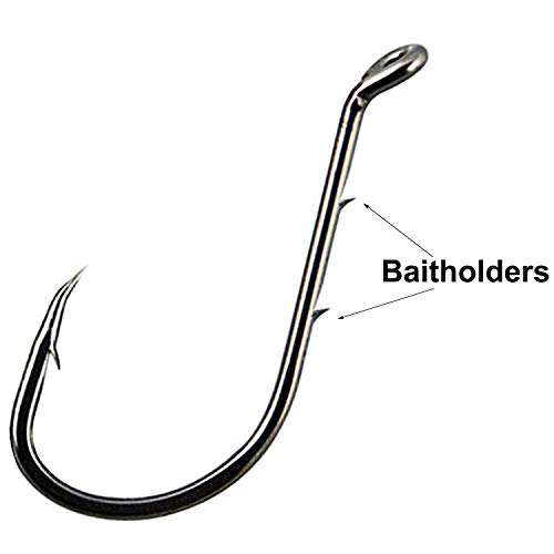 image for Shaddock Fishing Octopus Fishing Circle Hook Kit, 200pcs Baitholder Fi