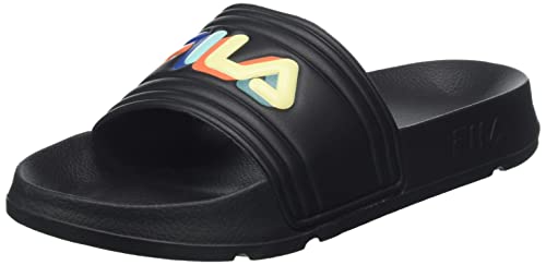 FILA Damen Morro Bay Logo wmn Slipper, Schwarz, 39 EU