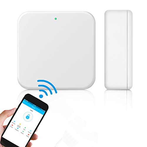 Ruveno WiFi G2 Gateway Bridging Hub Fernbedienung Intelligentes Türschloss Arbeiten Sie mit TTLock Google Home Alexa Voice Control Cover