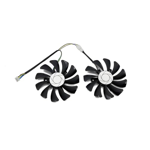 Image of PVUVTNAHW 2pcs P106 GPU VGA Cooler Fan Compatible For MSI GeForce GTX1060 GTX-1060-6GT-OC INNO3D Video Graphics Card