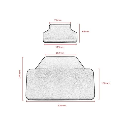 Coussin dossier passager moto TRK 502X contre le mal de dos en duo - 6