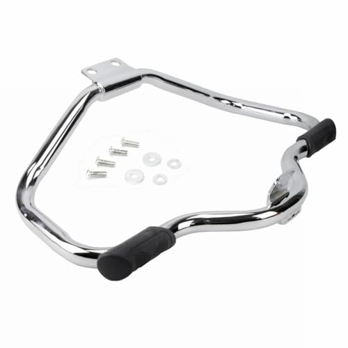 Engine guard pour Sportster Iron 883 et 1200 en acier renforcé noir