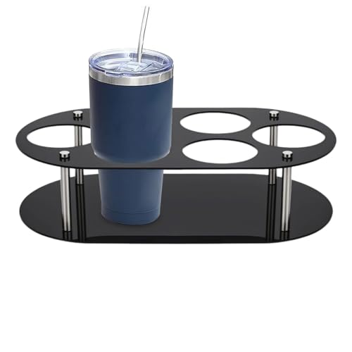 Porte-bouteilles de solution d'organisation stable à 6 compartiments robustes