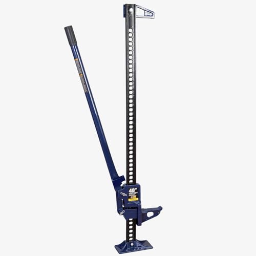 TCE ATR6501BU Torin 48" Ratcheting Off Road Utility Farm Jack, 3 Ton (6,000 lb) Capacity, Blue - Thumbnail 6
