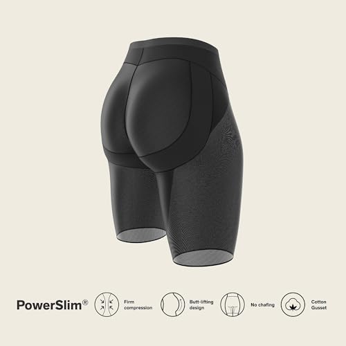 Leonisa Shapewear Shorts for Women, Firm Compression Butt Lifter Shaper Shorts, High Waist Tummy Control4