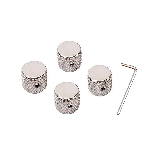 ifundom Tone Control Knob for Guitar Bass Guitar Volume Knobs Aluminum Alloy Gd139a