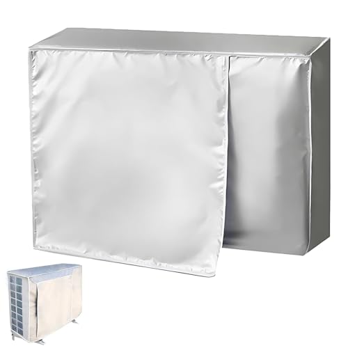 Funda Protectora para Aire Acondicionado Exterior, Cubierta De Aire Acondicionado Impermeable Antipolvo y Nieve, Protección Contra Los Rayos Ultravioleta, Versatilidad para El Hogar(80*30*57 Cm)