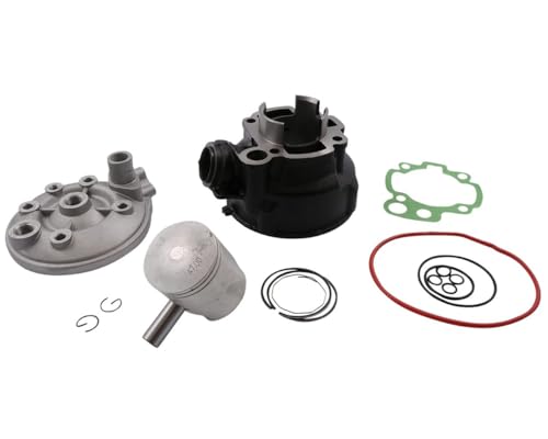 2EXTREME Sport Zylinder Kit 70ccm kompatibel mit Peugeot XP6, XPS, XR6, RIEJU MRT, MRX, RR, SMX, Tango 50cc