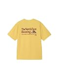 [ザ・ノース・フェイス] 半袖 カットソー Tシャツ S/S Free Run ES Graphic Crew ハニードサンド XL
