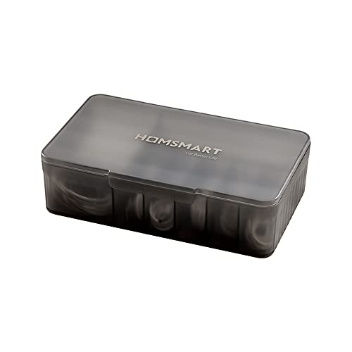 STARRY G Cable Tidy Box with Lid, 7 Grids Cable Organizer Box, Cable Management Box