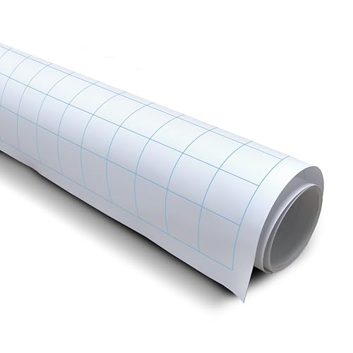 Geyer Instructional Products - 36" x 120" Large Graph Paper Roll, 1" Blue Grid, Ideal for School Classroom Graphing, Designing Blueprints and Floorplans, Tabletop Gaming and Custom Mapping by Geyer Instructional Products - Used condition - US$16.78