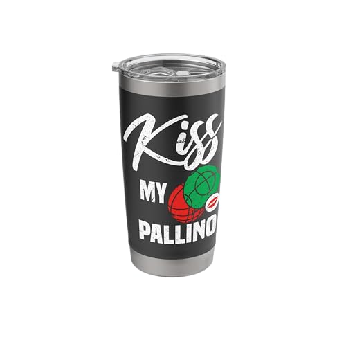 Kiss My Pallino | Funny Italian Bocce Ball Player Pun