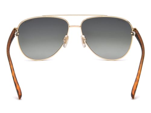 Image of POLICE Polarized Gradient 100% UV Protected Sunglasses | Men | Full Rim | Pilot |