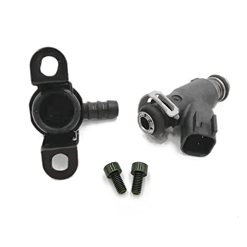 CHIKIA Fuel Injector with Mount For Hisun UTV ATV 700 750 Axis 750 Massimo MSU700,YS700,HS700,AXIS,Cub cadet,Coleman,Bennche(4 Hole)