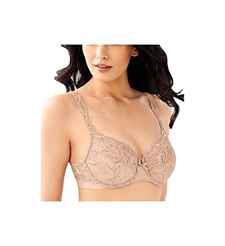 Bali Women's Desire Lace Non-Foam Underwire, Champagne Shimmer, 38D