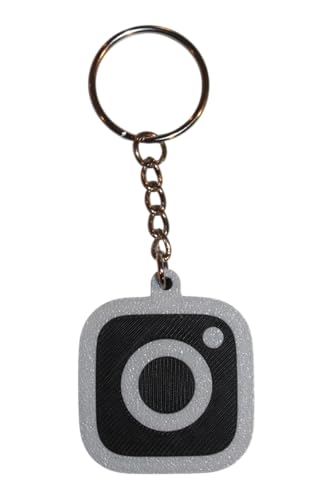 NFC Social Media Keychain with Smart Contact Sharing, Multiple Colors,