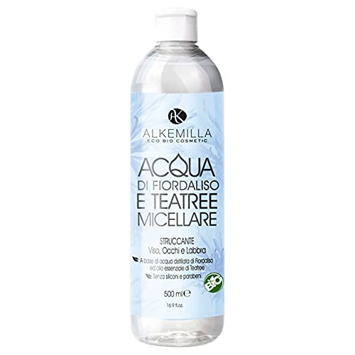 Acqua micellare fiordaliso e tea tree Cover