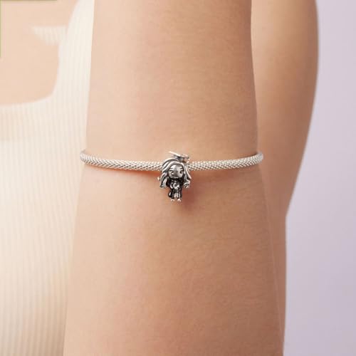 Image of Boy Charm 925 Sterling Silver Girl Charm Birthday Charm Love Charm Gift Charm for Pandora Charm Bracelet