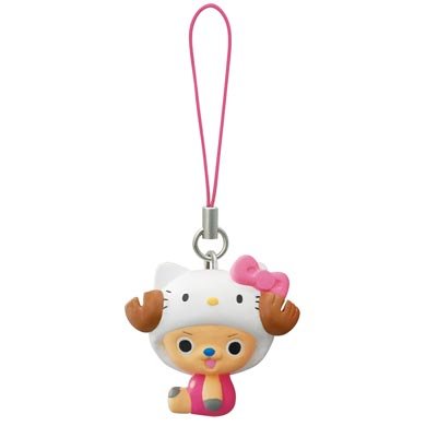 Amazon.co.jp: ONE PIECE × HELLO KITTY ストラップ 【1：チョッパー