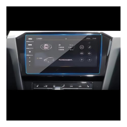 Protection écran Passat B8 pour protéger la console centrale en voyage