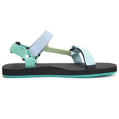 Image of WateLves Womens-Sport-Sandals Outdoor Hiking Sandals with-Arch-Support Comfortable Webbing-Water-Athletic Beach-Sandals for Travel-Walking-Trekking-Camping